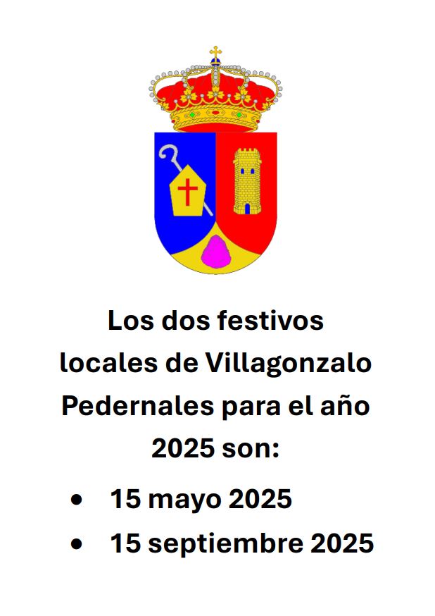 Festivos locales 2025