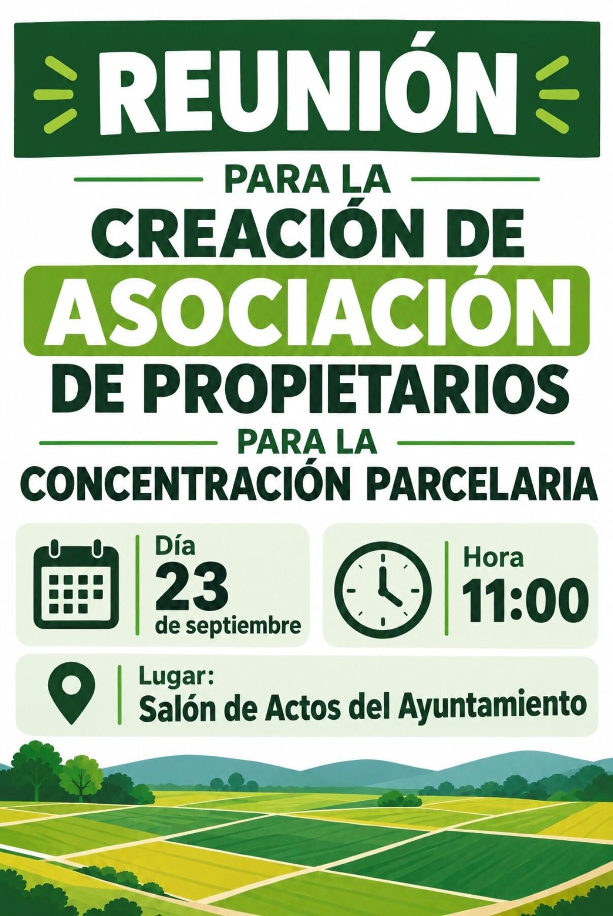 Reunión concentración parcelaria
